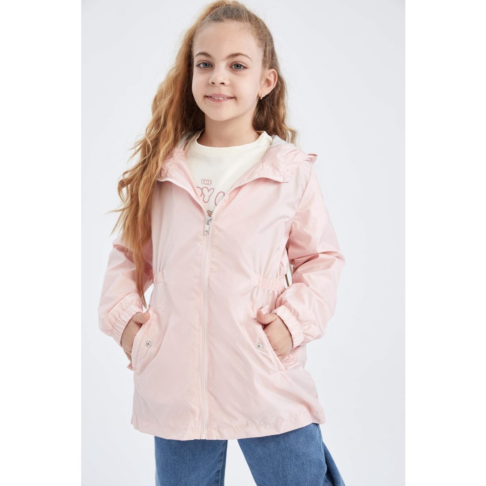 DeFacto Kız Çocuk Regular Fit Defacto Fit Kapüşonlu Penye