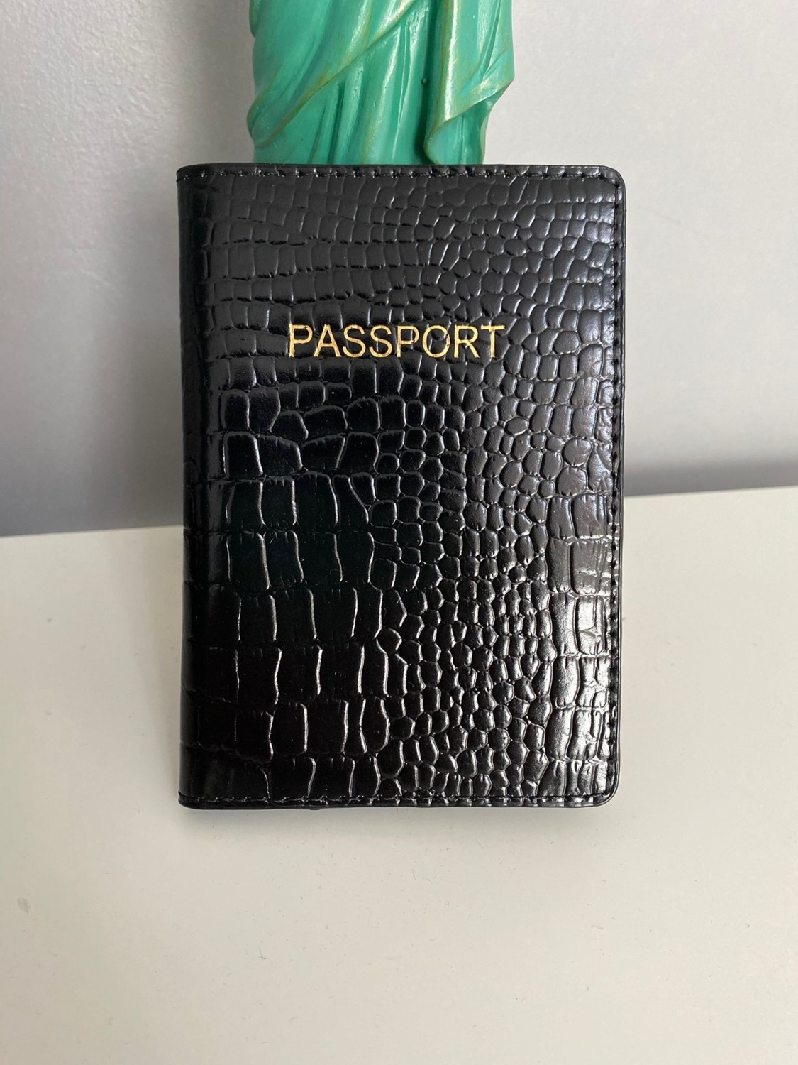 Seyahat Aksesuar Kişiye Özel Deri Pasaport Kılıfı görsel 4