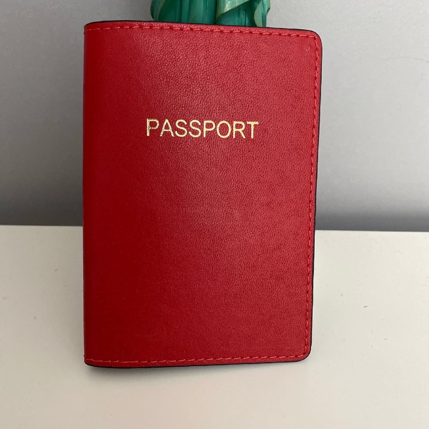 Seyahat Aksesuar Kişiye Özel Deri Pasaport Kılıfı görsel 4