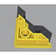 Aldım Geldi 90 Derece Açı Braketi Plastik Aparat