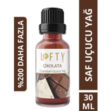 Lofty Çikolata  Uçucu Yağ  Buhurdanlık Esansı Konsantre Oda Kokusu  Esans Buhur Yağı 30ML