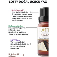 Lofty Çikolata  Uçucu Yağ  Buhurdanlık Esansı Konsantre Oda Kokusu  Esans Buhur Yağı 30ML