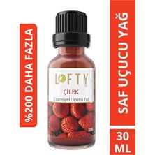 Lofty Çilek  Uçucu Yağ  Buhurdanlık Esansı Konsantre Oda Kokusu  Esans Buhur Yağı 30ML