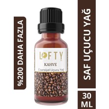 Lofty Kahve  Uçucu Yağ  Buhurdanlık Esansı Konsantre Oda Kokusu Uçucu Esans Buhur Yağı 30ML