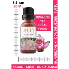 Lofty Lotus Çiçeği  Uçucu Yağ  Buhurdanlık Esansı Konsantre Oda Kokusu  Esans Buhur Yağı 30ML