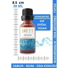 Lofty Okyanus  Uçucu Yağ  Buhurdanlık Esansı Konsantre Oda Kokusu  Esans Buhur Yağı 30ML