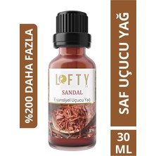 Lofty Sandal  Uçucu Yağ  Buhurdanlık Esansı Konsantre Oda Kokusu  Esans Buhur Yağı 30ML