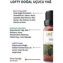 Lofty Sedir  Uçucu Yağ  Buhurdanlık Esansı Konsantre Oda Kokusu  Esans Buhur Yağı 30ML