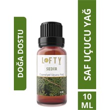 Lofty Sedir Uçucu Yağ Buhurdanlık Esansı Konsantre Oda Kokusu Uçucu Esans Buhur Yağı 10 ml