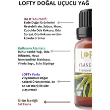 Lofty Ylang Ylang Uçucu Yağ Buhurdanlık Esansı Oda Kokusu 10ML