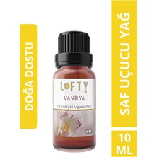 Lofty Vanilya Uçucu Yağ Buhurdanlık Esansı Konsantre Oda Kokusu Uçucu Esans Buhur Yağı 10 ml