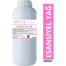 Lofty Lotus Çiçeği Esansiyel Uçucu Yağ, Konsantre Esans, Oda Kokusu 1000 ml