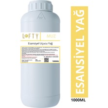 Lofty Muz Esansiyel Uçucu Yağ, Konsantre Esans, Oda Kokusu 1000 ml