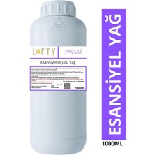 Lofty Paçuli Esansiyel Uçucu Yağ, Konsantre Esans, Oda Kokusu 1000 ml