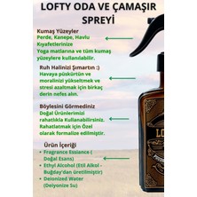 Lofty Beyaz Sabun Cam Şişe Oda ve Çamaşır Spreyi Vegan Içerik / Oda Parfümü / Oda Kokusu Lüx / White Soap