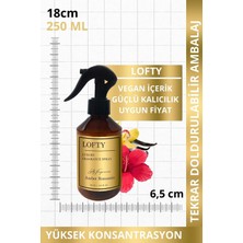 Lofty Amber Romantik Oda ve Çamaşır Spreyi Oda Parfümü, Oda Kokusu, Koku Giderici 250ML