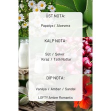 Lofty Amber Romantik Oda ve Çamaşır Spreyi Oda Parfümü, Oda Kokusu, Koku Giderici 250ML