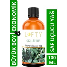 Lofty Okaliptus Uçucu Yağ Buhurdanlık Esansı Oda Kokusu Uçucu Esansiyel Yağ Buhur Yağı 100ML