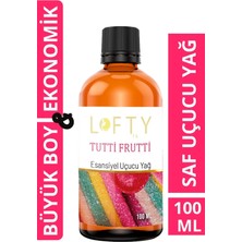 Lofty Tutti Frutti Uçucu Yağ Buhurdanlık Esansı Oda Kokusu Uçucu Esansiyel Yağ Buhur Yağı 100ML