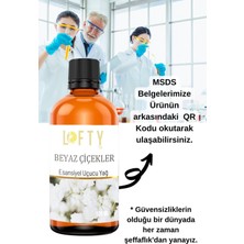 Lofty Beyaz Çiçekler Uçucu Yağ Buhurdanlık Esansı Oda Kokusu Uçucu Esansiyel Yağ Buhur Yağı 100ML