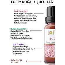 Lofty Pudra Uçucu Yağ Buhurdanlık Esansı Konsantre Oda Kokusu Uçucu Esans Buhur Yağı 10 ml