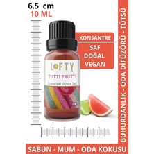 Lofty Tutti Frutti Sakız Uçucu Yağ Buhurdanlık Esansı Konsantre Oda Kokusu Esans Buhur Yağı 10 ml