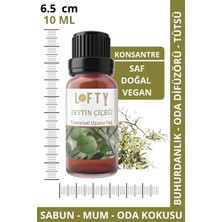 Lofty Zeytin Çiçeği Uçucu Yağ Buhurdanlık Esansı Konsantre Oda Kokusu Esans Buhur Yağı 10 ml