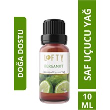 Lofty Bergamot  Uçucu Yağ  Buhurdanlık Esansı Konsantre Oda Kokusu Uçucu Esans Buhur Yağı 10 ml