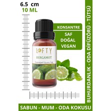 Lofty Bergamot  Uçucu Yağ  Buhurdanlık Esansı Konsantre Oda Kokusu Uçucu Esans Buhur Yağı 10 ml