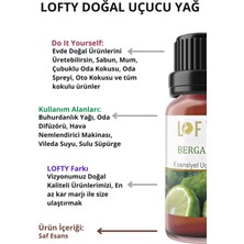 Lofty Bergamot  Uçucu Yağ  Buhurdanlık Esansı Konsantre Oda Kokusu Uçucu Esans Buhur Yağı 10 ml