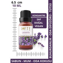 Lofty Lavanta Uçucu Yağ Buhurdanlık Esansı Konsantre Oda Kokusu Uçucu Esans Buhur Yağı 10 ml