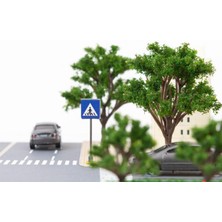 28 Parça 1/87 Ho Ölçekli Trafik Işaretleri Demiryolu Şehir Yol Işaretleri Düzeni Dekor (Yurt Dışından)