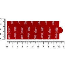 3m 5925F Vhb Güçlü Çift Taraflı Bant 10CM x 3.5cm 25 Adet