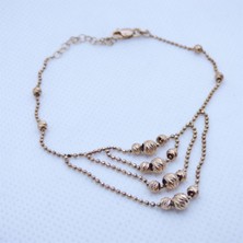 Motif Silver Rose Dorika Toplu Gümüş Bileklik