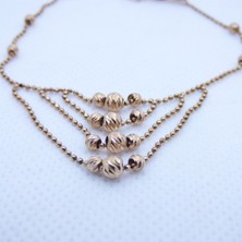 Motif Silver Rose Dorika Toplu Gümüş Bileklik