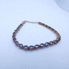 Motif Silver Renkli Sıralı Gümüş Bileklik