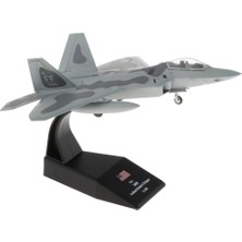 Dolity 1: 100 Ölçekli Döküm Alaşım F-22 Avcı Raptor Uçak Modeli Uçak Modeli (Yurt Dışından)