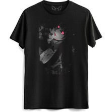 Kakegurui Anime Siyah Tshirt