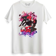 Kakegurui Anime Beyaz Tshirt