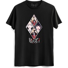 Kakegurui Anime Siyah Tshirt