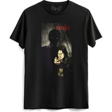 Monster Anime Siyah Tshirt