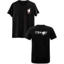 Akame Ga Kill Anime Siyah Ön Arka Tshirt