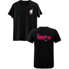 Akame Ga Kill Anime Siyah Ön Arka Tshirt