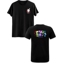 Akame Ga Kill Anime Siyah Ön Arka Tshirt