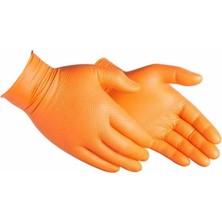 Nt-I Glove Turuncu Nitril Eldiven Pudrasız 50Lİ Xl Beden