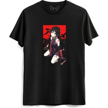 Akame Ga Kill Anime Siyah Tshirt