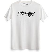 Akame Ga Kill Anime Beyaz Tshirt