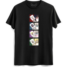 Kakegurui Anime Siyah Tshirt