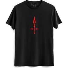 Fate /zero Anime Siyah Tshirt