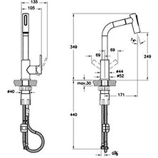 Artema Maestro Pull-Out Evi̇ye Bataryasi A42146